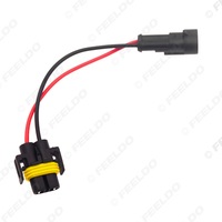 Adaptateur de prise de câblage pour phare de voiture, de H11 à AMP Superseal 1,5 mm, connecteur 2 broches, câble de lumière automobile