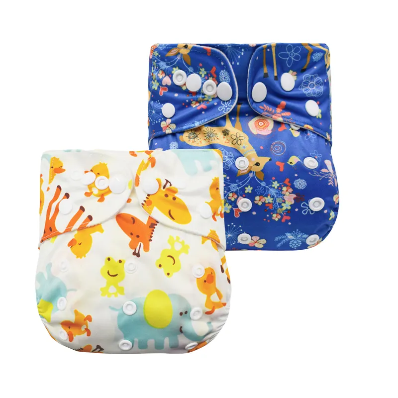 Fashion Reusable Free Sample Baby Clothes Diapers Reusable Cloth Diaper Washable Reusable Baby Cloth Diapers for Sale