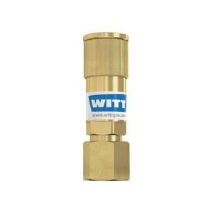 WITT Raccord pour tuyau SK 100-3 oxygène G 1/4 pouce RH Corps MG - Product Image 1