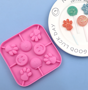 Yongli Smile Crow Linda forma moldes de silicona para Chocolate silicona DIY molde piruleta moldes suave Flexible herramienta de cocina - Product Image 1