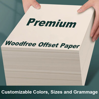 Papel Offset de Acabado Superior Personalizado OEM, Tamaño A4, 80 g/m², Papel Sin Madera, Papel para Copiar e Imprimir, Rollo Jumbo