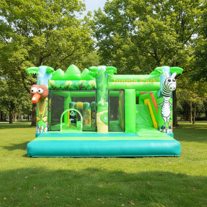 <span class=keywords><strong>Vente</strong></span> directe d'usine Château gonflable en PVC Château gonflable Château gonflable avec toboggan - Product Image 1