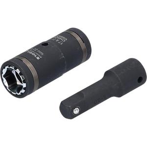 BRILLIANT TOOLS - BT691011 Jeu de douilles à chocs 4 en 1 de 1/2 ''(2 pièces) -EAN 4042146844823 FREINS ET ROUES - Product Image 1