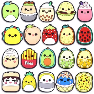 Special offer PVC shoe charms Cute egg image shoes accessories clog charms wholesale