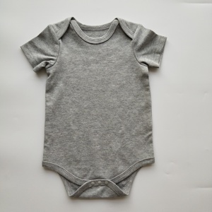 Ropa de bebé niña, mono liso encantador para bebé, conjunto 100% de algodón peinado, peleles para bebé recién nacido - Product Image 6