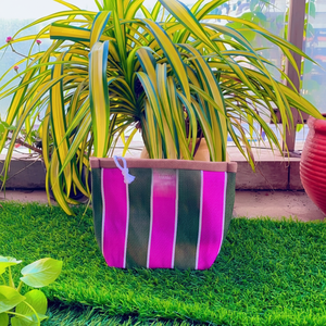 Sac fourre-tout de plage de voyage rayé personnalisé écologique pochettes de toilette cosmétiques en nylon recyclé réutilisable fermeture éclair logo étiquette plastique - Product Image 1