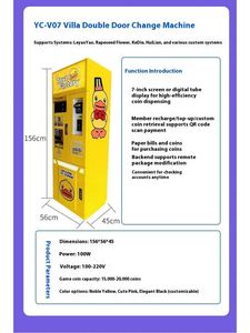 Máquina de Cambio de Monedas Automática Inteligente para Grupos de EE. UU. con Verificación de Nuevos Tonos y Cambio de Monedas para Juegos Operados con Monedas, 1 Año de Garantía en Inglés - Product Image 4