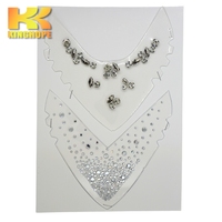 Clips de chaussures décoratifs multi-éléments en TPU pour sandales et pantoufles de travail pour femmes, avec strass et perles pour la tige de la chaussure