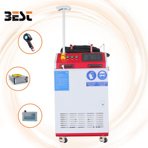 Tốc Độ Cao Ổn Định Cầm Tay Xung Sợi Laser Làm Sạch Gỉ Loại Bỏ Máy Cho Kim Loại Gỗ Varnish Sơn Sạch Hơn - Product Image 2