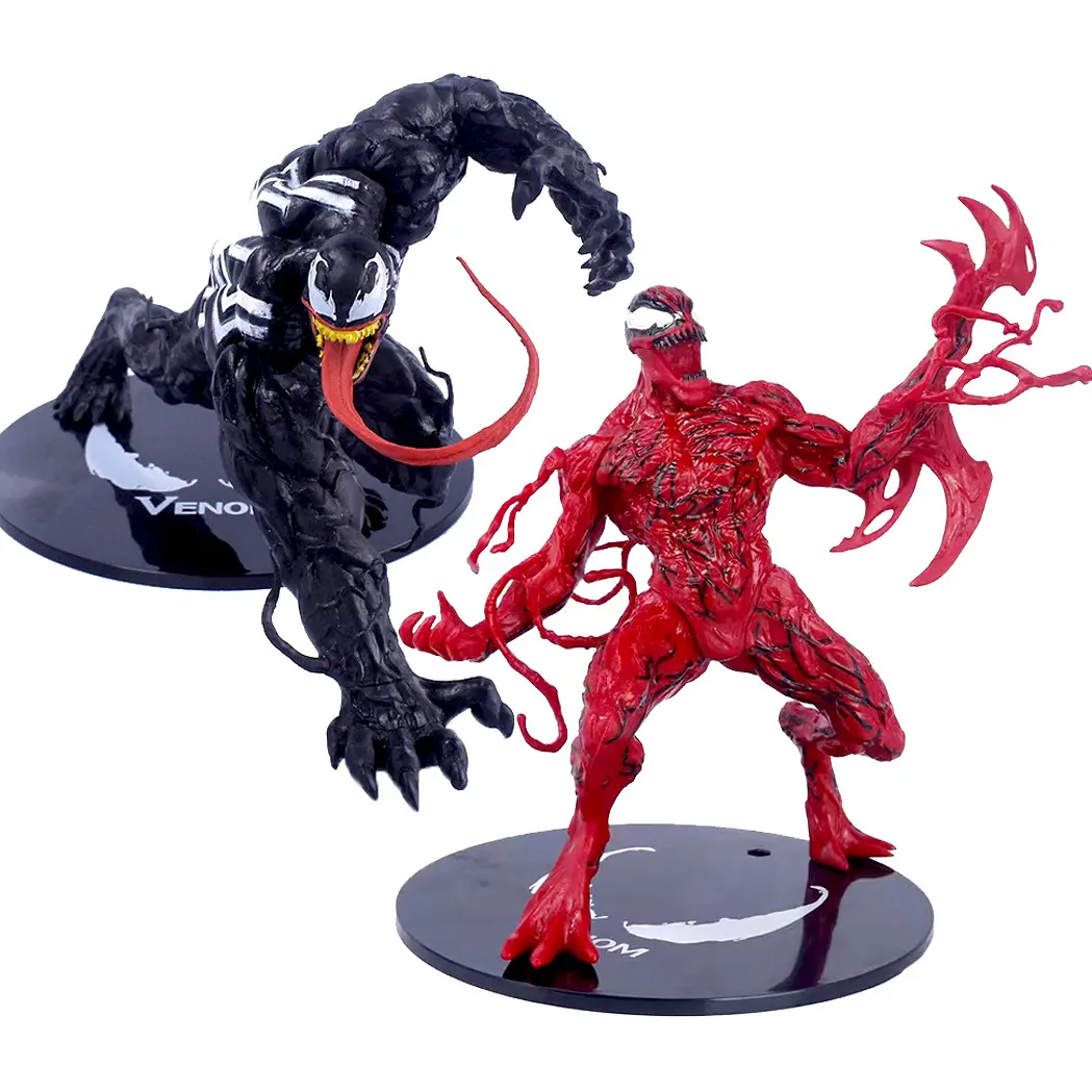 Cartoon Anime Venom MarvelS Large Solid PVC Action Figure Model Table Doll Ornament