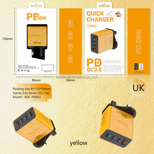 อะแดปเตอร์ชาร์จ USB-C 12W PD พร้อมปลั๊ก EU US UK ที่ชาร์จติดผนังแบบ USB ชนิด C ป้องกันไฟไหม้สำหรับโทรศัพท์ - Product Image 6