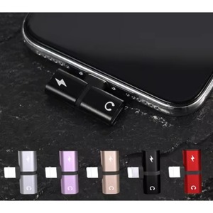 Adaptador de <span class=keywords><strong>Auriculares</strong></span> 2 en 1 con Doble Puerto en Forma de T para <span class=keywords><strong>iPhone</strong></span> 15 14 <span class=keywords><strong>13</strong></span> 12 11 8 7 6 Plus X XS Xs Max, Divisor de Audio y Cargador - Product Image 3