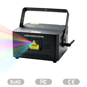 Projecteur laser RGB 3W pleine couleur DMX512, animation laser, éclairage de scène, <span class=keywords><strong>DJ</strong></span>, discothèque, bar, mariage, événement - Product Image 1