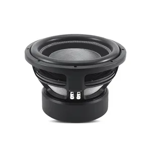 Çift 12 "10-inch neodimyum subwoofer neo hoparlör kutusu 5 inç ses bobini için araç ses subwoofer 10 inç 2500 rms