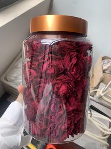 Лучшая цена, сушеный темно-красный цветок розы большой формы, оптовая продажа, закуска свежей сублимированной красной розы для чая - Product Image 5