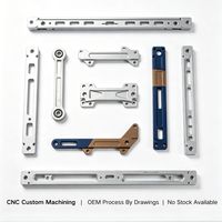 Support de batterie EV en aluminium CNC sur mesure, support d'extension léger, tige de connexion de châssis, service d'usinage CNC automobile OEM