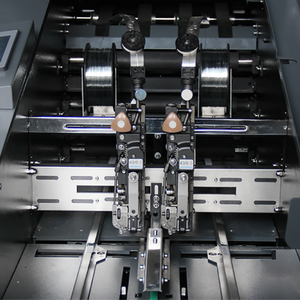 Fully Automatic Paper Folding Saddle Flat Wire Stitching <b>Machine</b> Booklet Maker with Automatic Adjustment <b>Binding</b> Size - Product Image 6