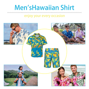 Mùa Xuân Mùa Hè Nhanh Chóng Khô Áo Sơ Mi Biểu Tượng Tùy Chỉnh In Hoa Bãi Biển Quá Khổ Ngắn Tay Áo Hawaii Áo Sơ Mi Cho Nam Giới - Product Image 6