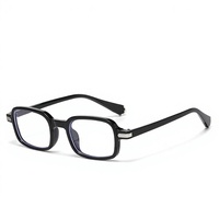 Nouvelles Lunettes de Soleil Carrées Rétro Européennes et Américaines à Rivets, Tendance Transfrontalière, Polyvalentes, Protection UV400 pour Femme