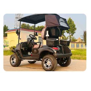 Cheap Chinese 2 Seater 72V Mini Golf Carts Push Cart for <b>Security</b> Patrol - Product Image 6