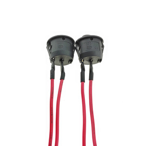 Interrupteur à bascule rond KCD1 6-10A ON-OFF IP21 anti-poussière avec fil pour usage électrique - Product Image 1