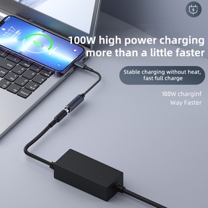 อะแดปเตอร์ชาร์จคอมพิวเตอร์ USB ตัวเมียขนาดใหญ่ 100W เป็น USB-C / Type-C ตัวผู้สำหรับเลอโนโว ธิ้งแพด/ThinkBook/Xiaoxin - Product Image 5