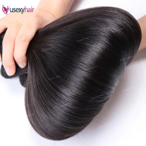 Toptan 12A 15A sınıf çift çizilmiş vietnam insan saçı satıcıları düz bakire ham vizon manikür hizalanmış örme saç demetleri - Product Image 2