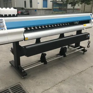 Máquina de impresión de plotter solvente ecológico de gran formato, impresora Digital, nueva fábrica, impresora de inyección de tinta, 1,6 M, 1,8 m, 3,2 metros, PLC MJ