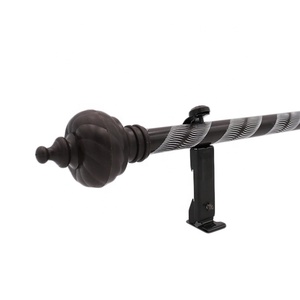 24mm Geschnitzte Pole Aluminium Luxus Vorhang Stangen Für Indonesien Markt Mit Vorhang Aluminium Rohr - Product Image 5