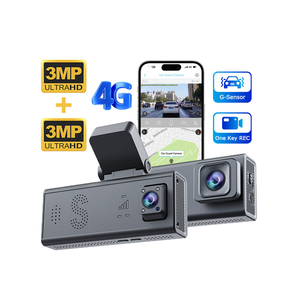Nouvelle caméra de voiture 4G 6MP à double objectif avec GPS, enregistrement 24h/24, faible consommation, surveillance de stationnement et détection de mouvement - Product Image 6