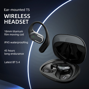 T5 ows 3D Surround Stereo TWS Earbuds 500MAh Sạc Hộp Hiển Thị Kỹ Thuật Số Không Dây Điện Thoại Di Động Trò Chơi Tai Nghe Tai Móc - Product Image 3