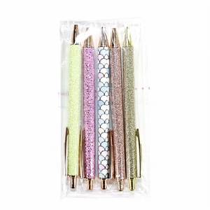 ปากกาลูกลื่นแบบลูกบอลคริสตัลใสแบบมีกลิตเตอร์ลอยได้ - Product Image 2