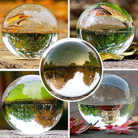 Grande boule acrylique/boule de jonglage de contact en cristal