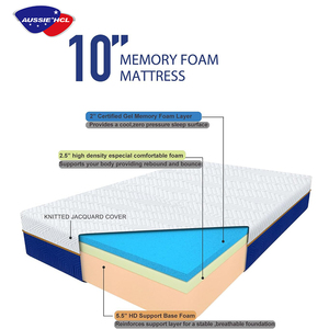 فندق مرتبة مقاس 10 بوصة رخيصة بحجم كوين مزدوج Xxxn مع عبوة ضغط فراغ - Product Image 2