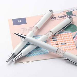 Stylo bille métallique personnalisé SD-3154 de 1,0 mm avec encre noire/bleue, design original, vente chaude, directement de l'usine, idéal pour un cadeau de Noël - Product Image 2