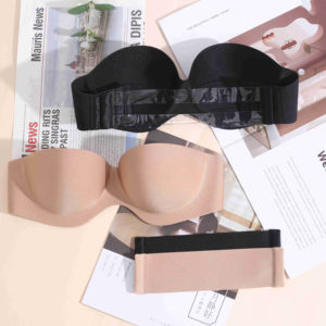 <span class=keywords><strong>Reggiseno</strong></span> in tinta unita Sexy <span class=keywords><strong>reggiseno</strong></span> Comfort <span class=keywords><strong>con</strong></span> funzione Push-Up per abiti da sposa o abiti artistici - Product Image 2