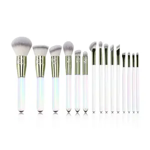 Complete Cosmetic Set For Daily Luxury Makeup Brushes With Customizable Logo,Laser Logo On The Ferrule