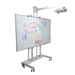 Pizarra Interactiva Inteligente Blanca Multifuncional de 86 Pulgadas con Esmalte, USB, Montable en Pared, Infrarroja, de 40 mm de Grosor para Escuela y Aula - Product Image 2