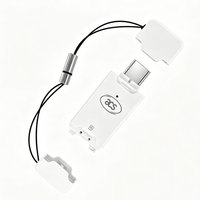 Lector de Tarjetas Inteligentes SIM Size CCID, Token USB Compatible con PC/SC para Gobierno Electrónico y Atención Médica Electrónica ACR40T-A5