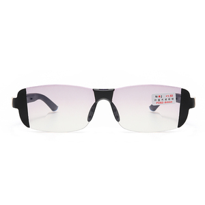 XH Shuangguang bifocale PC montatura senza montatura luce blu blocco presbiopia <span class=keywords><strong>lenti</strong></span> d'<span class=keywords><strong>ingrandimento</strong></span> <span class=keywords><strong>occhiali</strong></span> da lettura anti radiazioni - Product Image 2