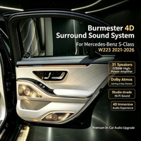 Système audio surround 3D Burmester pour Mercedes-Benz Classe S W223 21-26, kit de modernisation complet avec haut-parleurs intégrés