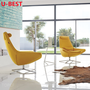 Fauteuil lounge U-Best, mobilier de villa, chaise design en tissu, Cadeira Chaises Sillones, salon, Poltrone - Product Image 4