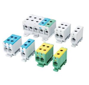 Bloc de jonction en aluminium pour <span class=keywords><strong>rail</strong></span> <span class=keywords><strong>DIN</strong></span> AL240 AL150 AL95 AL50 AL35 AL16 240mm2 95mm2 50mm2 35mm2 <span class=keywords><strong>16mm2</strong></span> - Product Image 5