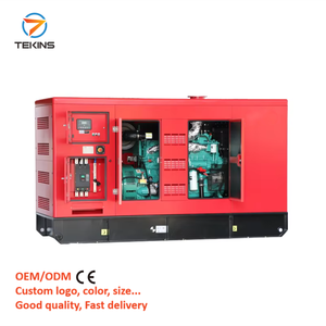 Tekins-Groupe électrogène diesel sans balais à démarrage électrique triphasé 24V CC 100/200 KVA AC silencieux avec ATS industriel 110V/220V - Product Image 1