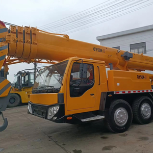 Grúa Usada QY50K-2 de 50 Toneladas en Buen Estado, Shanghai QY QAY XCA XCT, Precio Bajo, Gran Oferta - Product Image 1