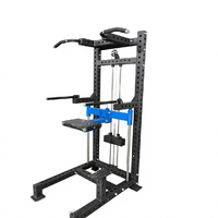 Station de traction assistée commerciale REYK-K138, barre simple ou double, en acier inoxydable et acier au carbone, équipement de fitness