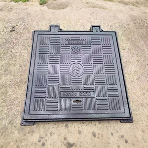 Tùy chỉnh 400*600 gang vuông <span class=keywords><strong>manhole</strong></span> Bìa lâu dài áp lực cao 400kn cho đường watermain ứng dụng - Product Image 3