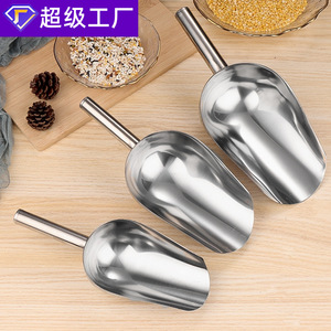 304 Stainless Steel Scoop <b>Set</b> 5 Piece Multi Purpose Kitchen Utensil For Flour Sugar Rice <b>Tea</b> Grain Storage - Product Image 5