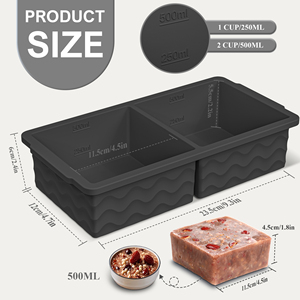 Eco-Friendly Reusable Popsicle Mold Ice Cream Tools for Kids Food Safe Maker Accessories Lid Food Grade Silicone Freezer Tray - Product Image 3