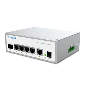 Hot Sale Unmanaged Indoor 4 Ports Full Gigabit 1000M And SFP Uplink Poe Network Switch For Access Point Ap